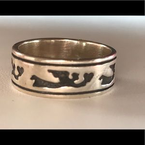 Sterling Silver Angel Ring